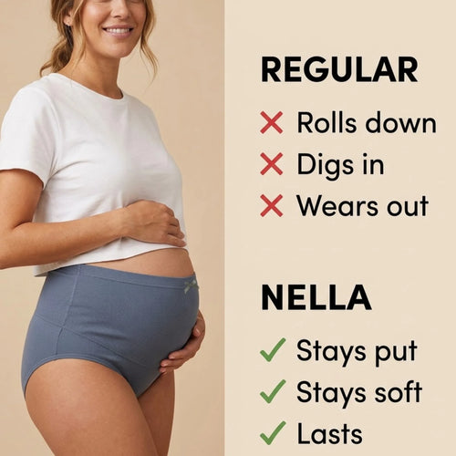 Nella Maternity Underwear, Comfort In One Pair.